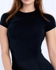 Nadia - Playera deportiva de manga corta, secado rápido