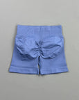 KIARA | Pantalones cortos de ciclista sin costuras con efecto fruncido en los glúteos