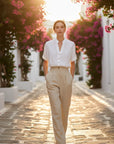CARLOTTA | Camisa de algodón con elegancia natural