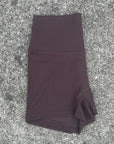 GRETA | Shorts de yoga de cintura alta a prueba de sentadillas