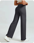 RAQUEL | Pantalones de yoga de talle alto y pierna recta
