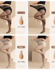 Estelle - Medias transparentes talla extra