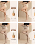 Estelle - Medias transparentes talla extra