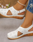 Sofia - Sandalias de cuna con diseno retro