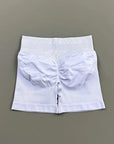 KIARA | Pantalones cortos de ciclista sin costuras con efecto fruncido en los glúteos