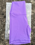 KATIA | Pantalones Cortos de Entrenamiento de Cintura Alta con Bolsillos