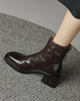 Sofía - Ankle boots vintage de tacón
