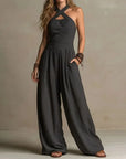 VITTORIA | Vestido largo halter con líneas esculturales