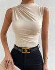 GIORGIA | Top elegante con corte moderno