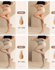 Estelle - Medias transparentes talla extra