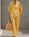 LUDOVICA | Conjunto de lino con elegancia ligera