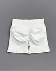 KIARA | Pantalones cortos de ciclista sin costuras con efecto fruncido en los glúteos
