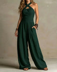 VITTORIA | Vestido largo halter con líneas esculturales