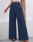 GIULIA | Pantalones Palazzo de Líneas Fluidas