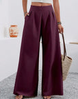 GIULIA | Pantalones Palazzo de Líneas Fluidas