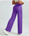 RAQUEL | Pantalones de yoga de talle alto y pierna recta