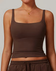 LIVIA | Camiseta de tirantes de secado rápido con espalda en U