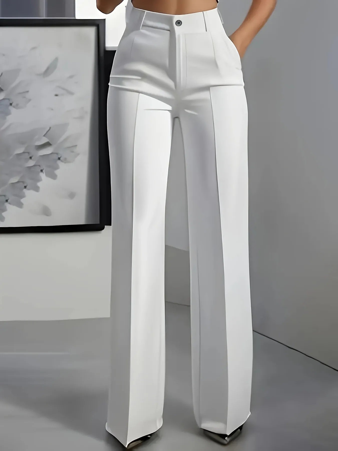 VITTORIA | PANTALONE PALAZZO DALL'ELEGANZA NATURALE