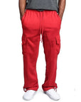 BRUNO | Pantalón jogger de corte recto con múltiples bolsillos