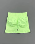 KIARA | Pantalones cortos de ciclista sin costuras con efecto fruncido en los glúteos