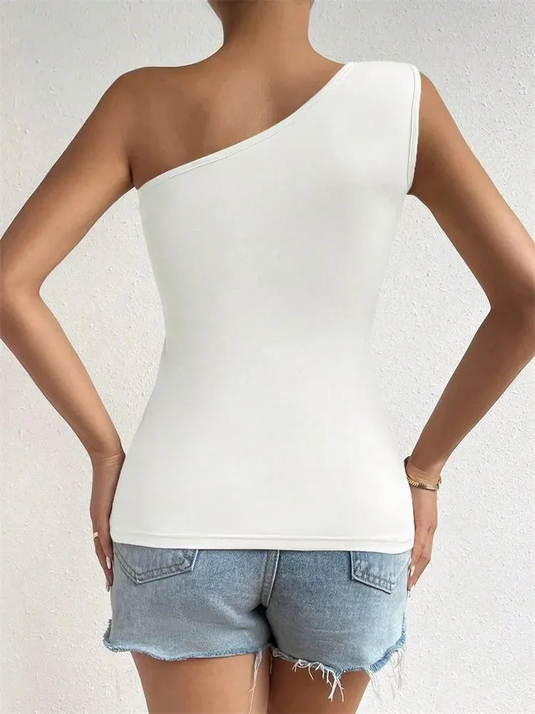 GIULIA | TOP MONOSPALLA DALL'ELEGANZA DELICATA