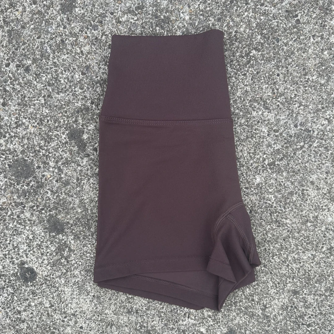 GRETA | Shorts de yoga de cintura alta a prueba de sentadillas