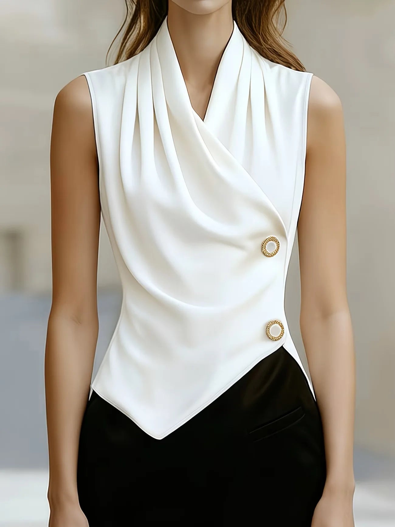 CHIARA | TOP ABITO ELEGANTE DAL MOVIMENTO