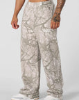 AXEL | Pantalón de chándal urbano ancho de camuflaje