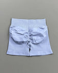 KIARA | Pantalones cortos de ciclista sin costuras con efecto fruncido en los glúteos