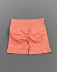 KIARA | Pantalones cortos de ciclista sin costuras con efecto fruncido en los glúteos