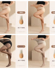 Estelle - Medias transparentes talla extra