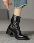 Sofía - Ankle boots vintage de tacón