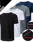 ENZO | Playera deportiva reflectiva de secado rápido