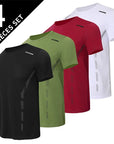 ENZO | Playera deportiva reflectiva de secado rápido