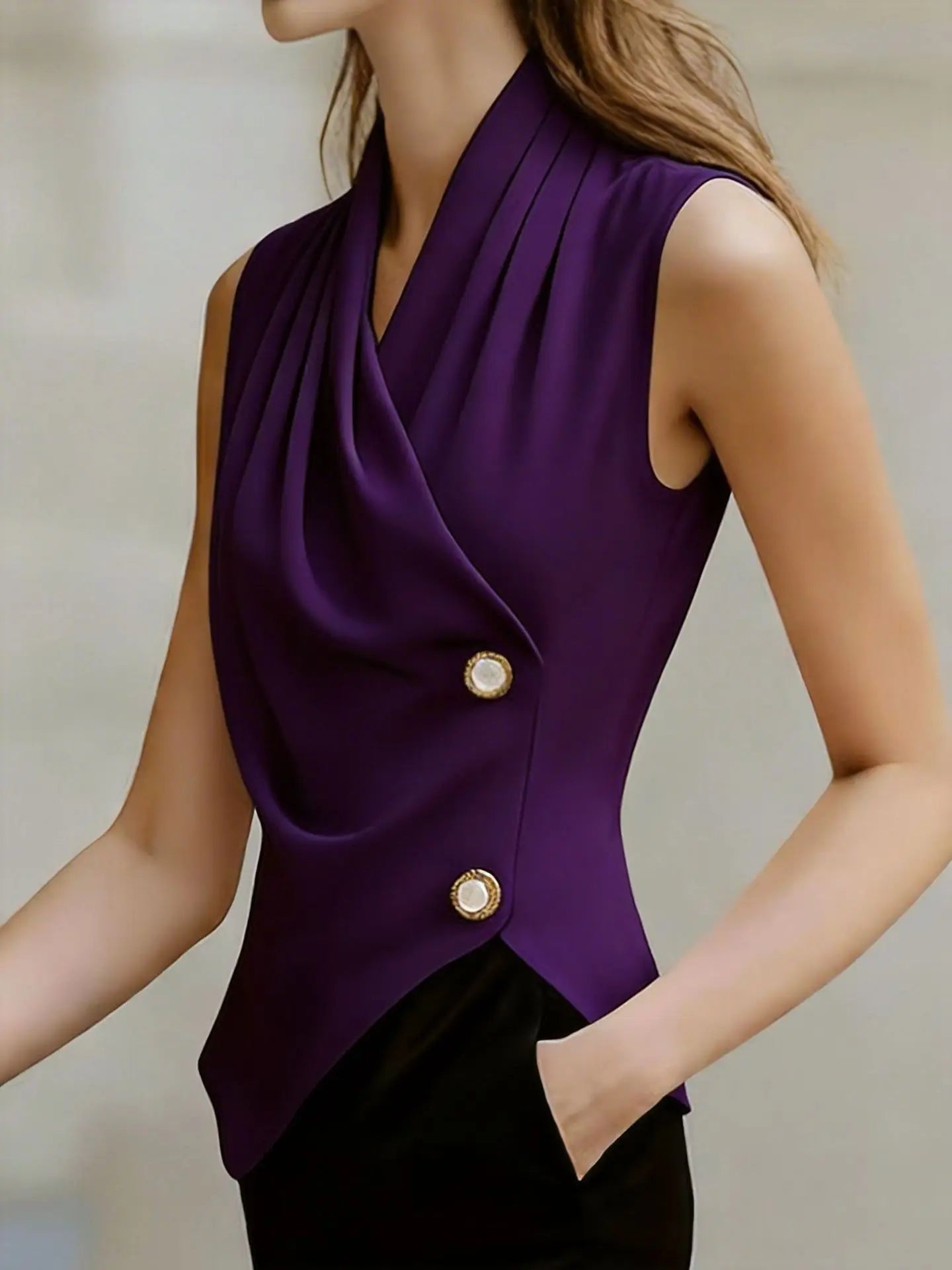 CHIARA | TOP ABITO ELEGANTE DAL MOVIMENTO