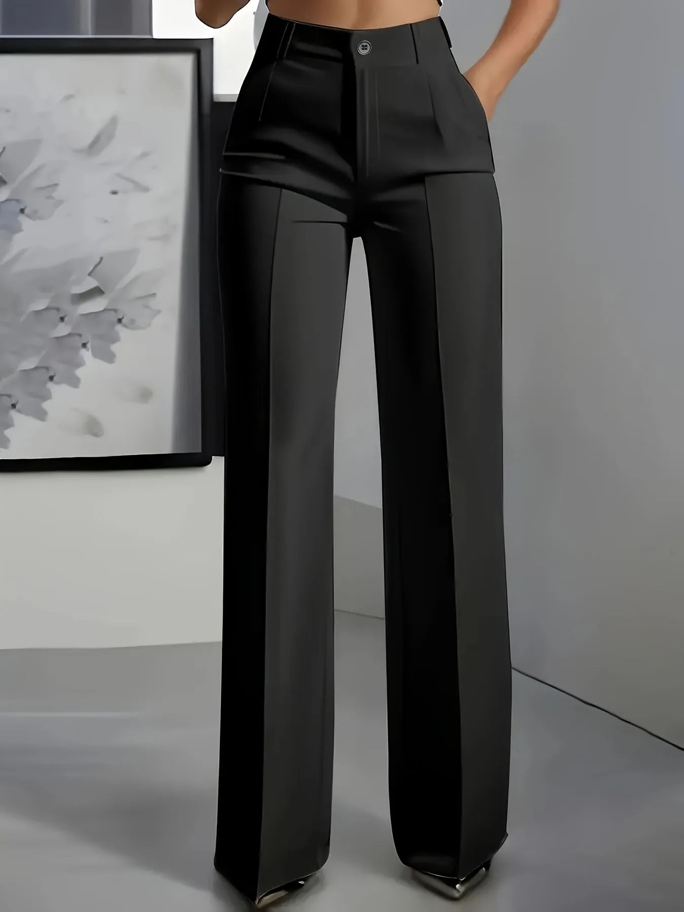 VITTORIA | PANTALONE PALAZZO DALL'ELEGANZA NATURALE