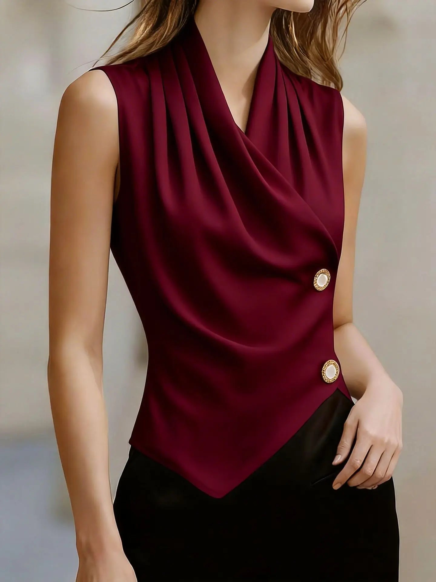 CHIARA | TOP ABITO ELEGANTE DAL MOVIMENTO