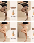 Estelle - Medias transparentes talla extra