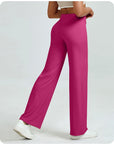 RAQUEL | Pantalones de yoga de talle alto y pierna recta