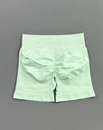 KIARA | Pantalones cortos de ciclista sin costuras con efecto fruncido en los glúteos