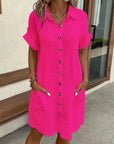 Veronica - Vestido camisero con elegancia diaria