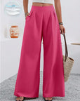 GIULIA | Pantalones Palazzo de Líneas Fluidas
