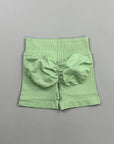 KIARA | Pantalones cortos de ciclista sin costuras con efecto fruncido en los glúteos