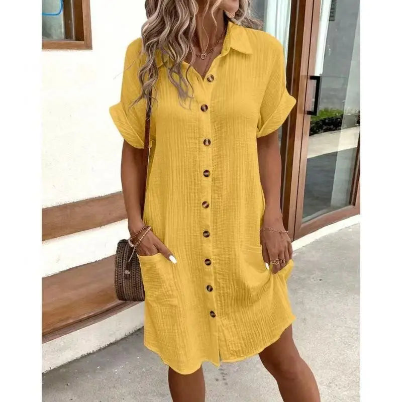 CHIARA | ABITO CAMICIA DALL'ELEGANZA QUOTIDIANA