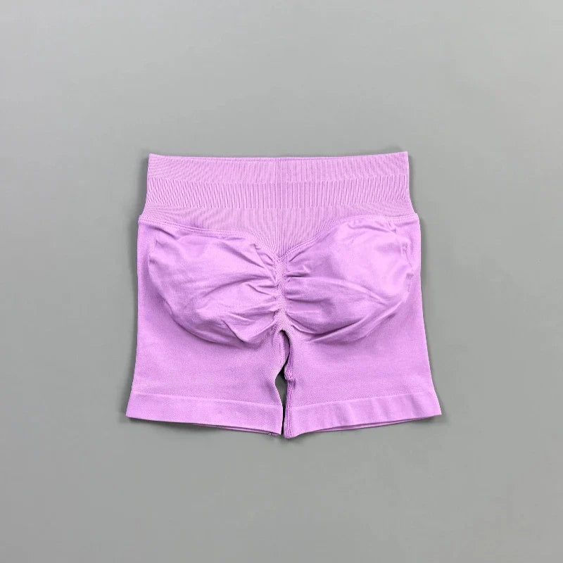 KIARA | Pantalones cortos de ciclista sin costuras con efecto fruncido en los glúteos