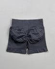 KIARA | Pantalones cortos de ciclista sin costuras con efecto fruncido en los glúteos