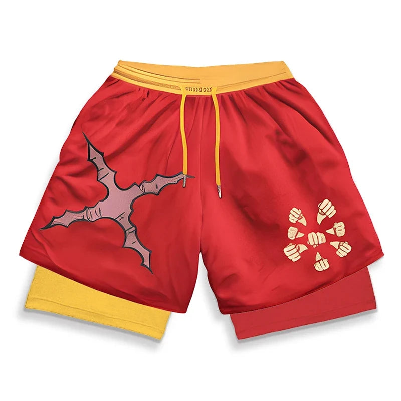 HUGO | Pantalones Cortos Deportivos Estampados en 3D