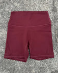 KATIA | Pantalones Cortos de Entrenamiento de Cintura Alta con Bolsillos