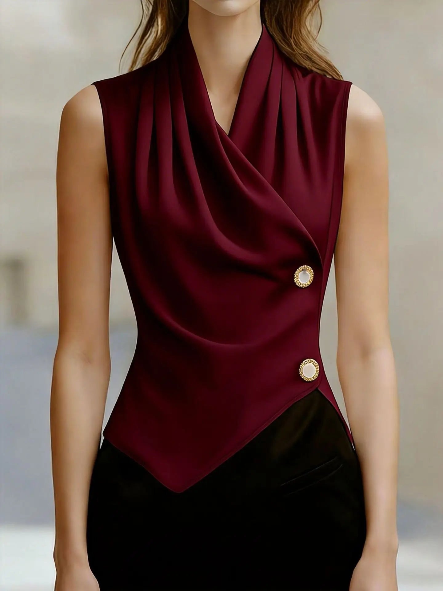 CHIARA | TOP ABITO ELEGANTE DAL MOVIMENTO