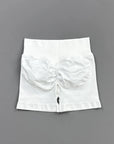 KIARA | Pantalones cortos de ciclista sin costuras con efecto fruncido en los glúteos